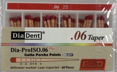 Dia-Pro Plus Gutta Percha .06 Taper 025 (60)