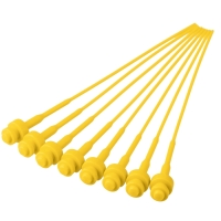 Plastic Plungers N°0 Yellow (16)