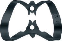 Winged Insisor Tiger Clamp 9T Black