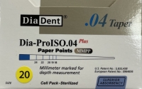 Dia-Pro Plus Paper Points .04 Taper 020 (120)